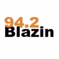 94.2 Blazin logo