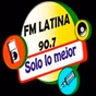 Radio Latina 90.7 logo