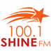 100.1 Shine-FM - WHFF-LP logo