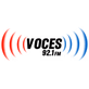 Voces 92.1 - XEACD logo