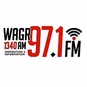 WAGR 1340 AM 97.1 FM - WAGR logo