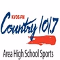 Country 101.7 FM - KVOE-FM logo