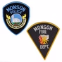 Monson, ME Police, Fire logo