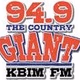 94.9 the Country Giant - KBIM-FM logo