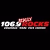 106.9 Really Rocks - WRCG logo