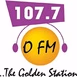 O FM 107.7 logo