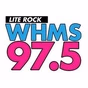 Lite Rock 97.5 - WHMS-FM logo