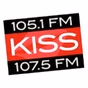 KISS 105.1 & 107.5 - WFXM-HD2 logo