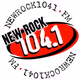 New Rock 104.1 - KFRR Logo