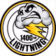 Lightning AM 1400 - KBLJ Logo