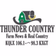 Thunder 106.1 & 98.3 - KXGT Logo
