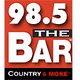 98.5 The Bar - KWKJ Logo