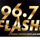 96.7 Flash FM - WMJT Logo