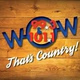Wow 99.3 & 101.1 - WICO-FM Logo