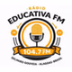 Rádio Educativa 104.7 logo