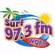 Surf 97.3 FM - WQFB-LP Logo