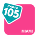 Radio 105 - 105 Miami Logo