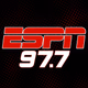 ESPN 97.7 - KHKR Logo