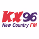 KX 96 New Country FM - CJKX-FM Logo