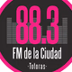 Fm de la Ciudad 88.3 Logo