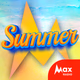 Max Radio - Summer Logo