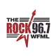 96.7 The Rock - WFML Logo
