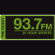 The Ticket 93.7 FM - WKAD Logo