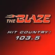 103.5 The Blaze - KHSL-FM Logo