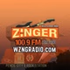The Zinger - WZNG logo