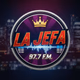 La Jefa 97.7 Nuevo Laredo Logo