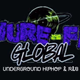 WURE-FM GLOBAL Underground HipHop & R&B Radio Logo