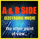 A & B SIDE - ELECTRONIC MUSIC Logo