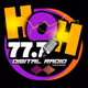 Hope Over Hurt 77.7 (HOH 77.7) Logo