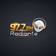 97.7 FM Radiante Logo
