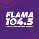 Radio Flama 104.5 Fm Logo