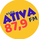 Rádio Ativa 87.9 FM Logo