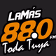 La Más 88.0 Logo