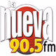 La Nueva 90.5FM - K213FJ Logo