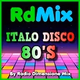 RdMix Italo Disco 80s Logo
