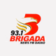 93.1 Brigada News FM - DXAC Logo