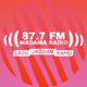 87.7 FM Madama Radio Logo