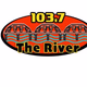 103.7 The River - WKFO Logo