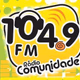 Rádio Comunidade 104.9 FM Logo