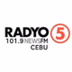 101.9 Radyo5 True FM - DYFM-FM Logo