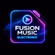 Fusion Music Electronic Logo