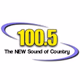 100.5 The New Sound Of Country - WBLE Logo