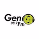 98.7 Gen FM Jakarta Logo
