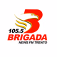 Brigada News FM Agusan - DXYD Logo