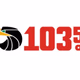 Zona MX 103.5 FM - KISF Logo