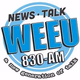 The Voice 830 AM - WEEU Logo